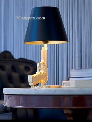 Table gun lamp