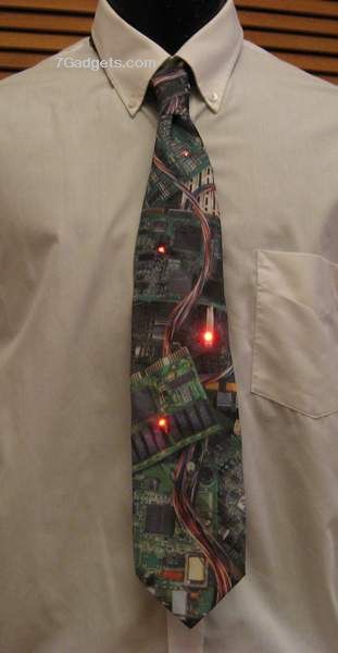 Ties with LEDs