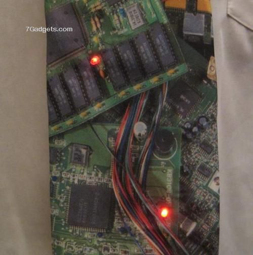 Ties with LEDs