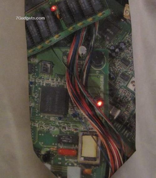 Ties with LEDs