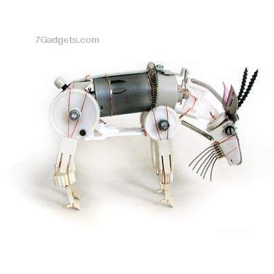 Robot animal sculptures
