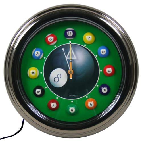 Neon Pool Clock