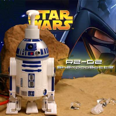 R2-D2 Shampoo Bottle Figure