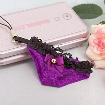 Sexy Undwear Cell Phone Strap<br />