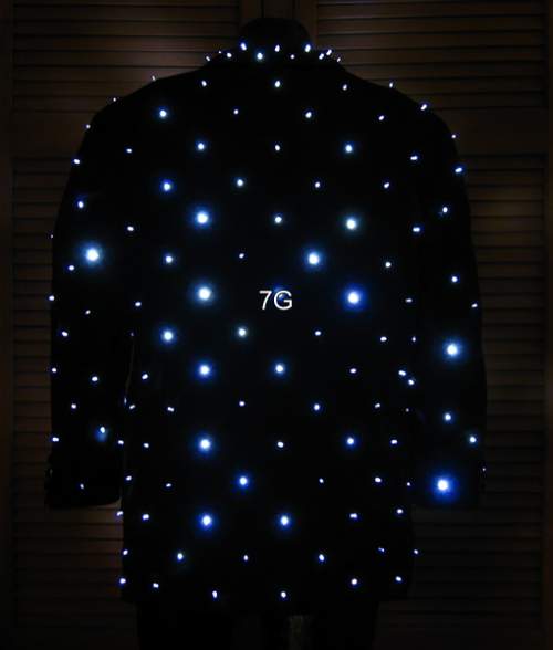 Jacket with 300 LEDs