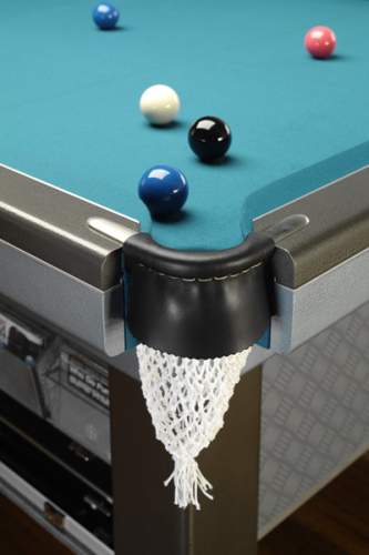 Billiards table with LCD