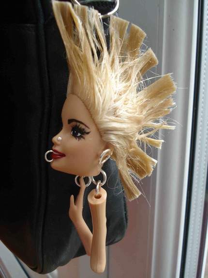 Dead Barbie Bag Charm