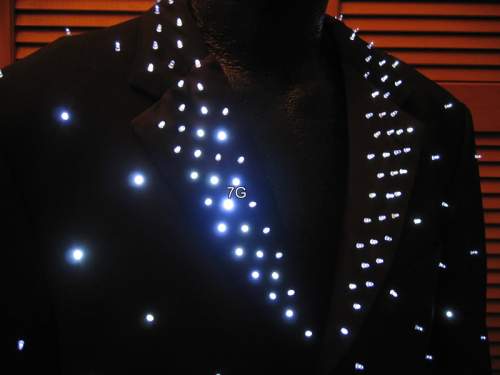 Jacket with 300 LEDs