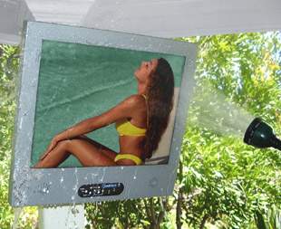 Outdoor LCD Television