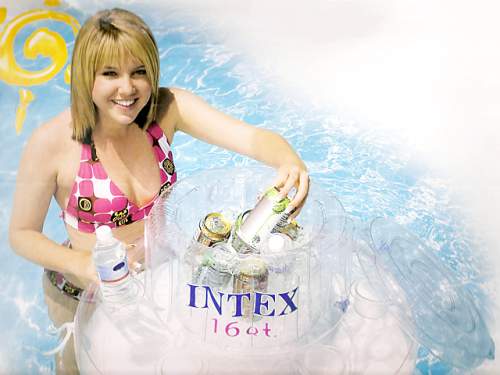 Inflatable Beverage Cooling Bar<br />