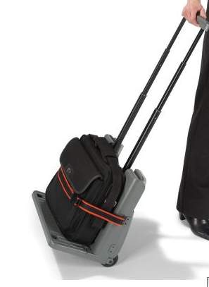 The Rolling Luggage Cart And Desk