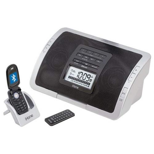 Clock Radio Speaker System for Cell Phones