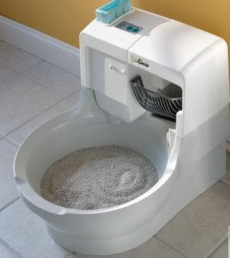 Self-Cleaning Cat Box