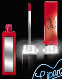 Gloss with LED light and mirror