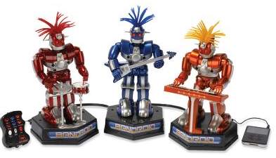 The Animated Robotic Power Trio
