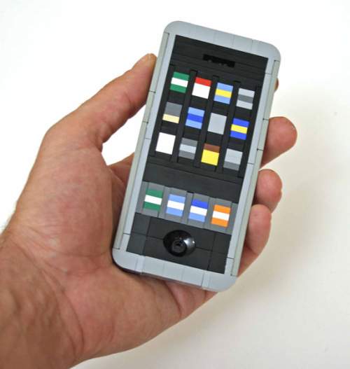 iPhone make from Lego