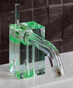 bathroom accessories with internal LED lights