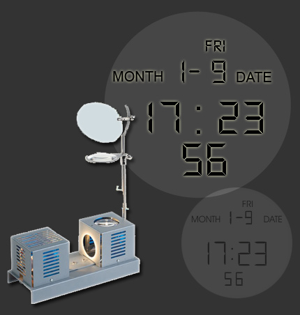 projection clock