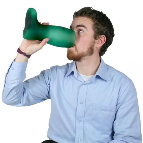Wellied Drinking Glass