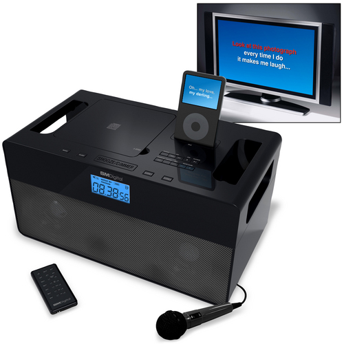 iPod Docking Station with Karaoke