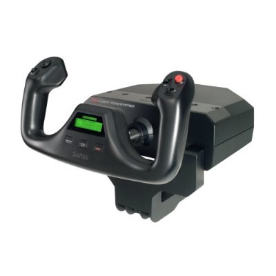 Saitek Pro Flight Yoke with Three Lever Throttle