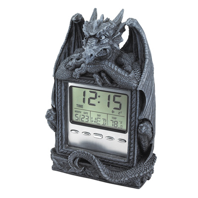 Dragon’s Time” LCD Alarm Clock