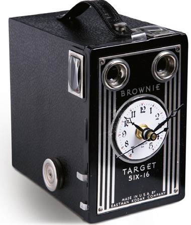 Box Camera Clock