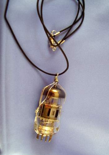 Vacuum Tube Necklace