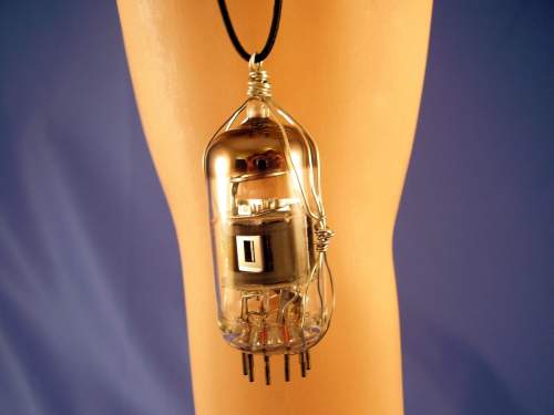 Vacuum Tube Necklace