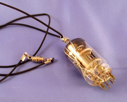 Vacuum Tube Necklace