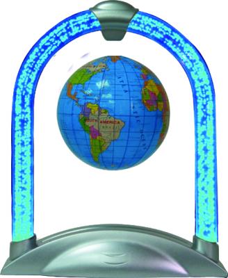 Floating Globe with Lighted LED Arch