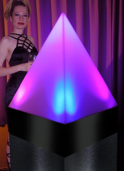 Light Energy Acrylic Pyramid