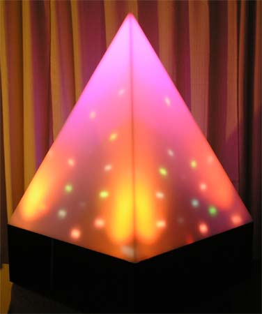 Light Energy Acrylic Pyramid