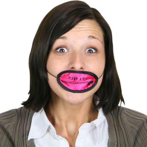 Zip It Face Mask
