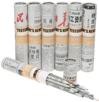 news colored pencils