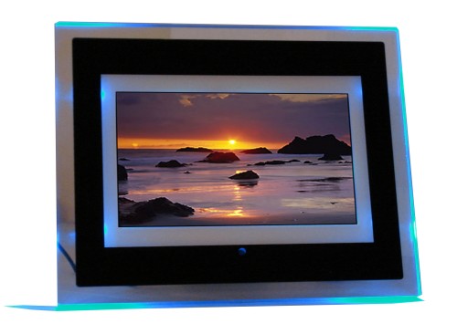 Digital Photo Frame With Blue LED