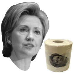 Hillary Clinton, Dick Cheney, Rosie O’Donnell Toilet Paper