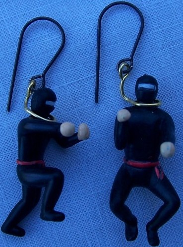 Super Ninja earrings