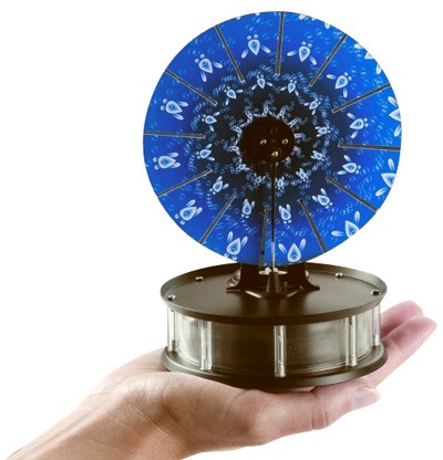 Temperature activated motor