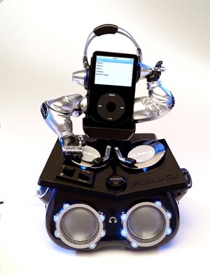 FUNKIT DJ ANIMATED IPOD SPEAKER SYSTEM