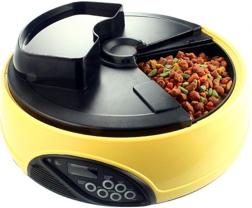 Automatic Pet Feeder with LCD Clock
