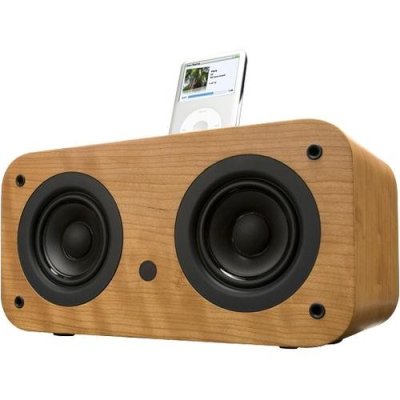 Wood iPod Speaker Dock