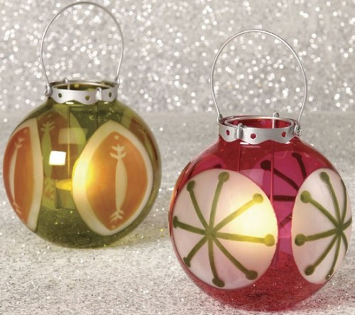 Christmas Ornament Luminaries
