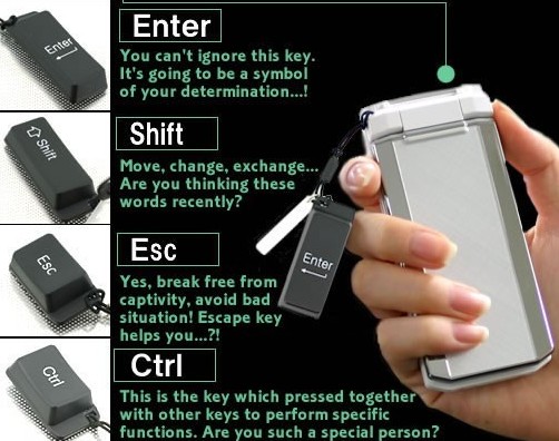 Mobile Display Cleaner Cell Phone Strap
