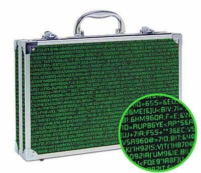 Computer Code Briefcase