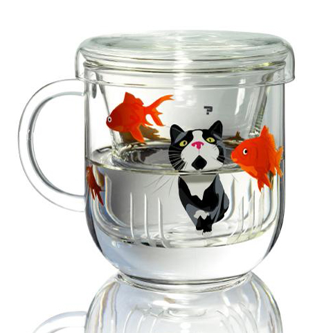 Predator or Prey Tea Glass Cup