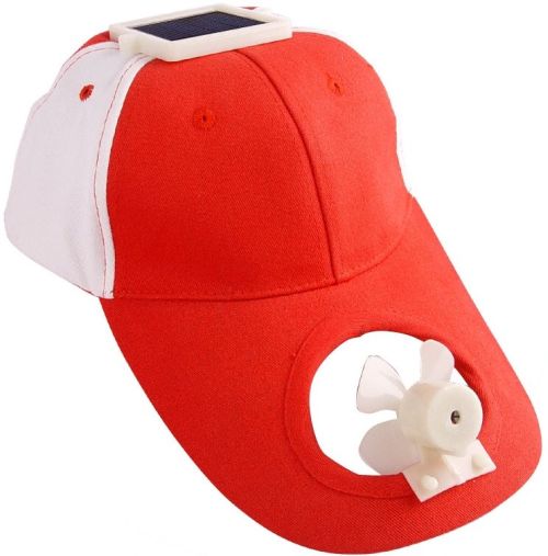 Solar Powered Fan Cap
