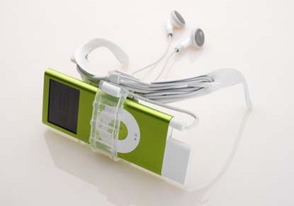 Crystal Clear iPod holder