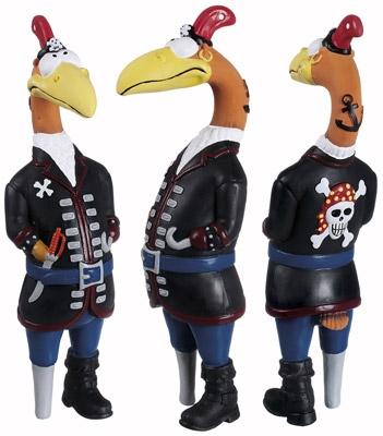 Captain Buzz Rubber Chicken Toy