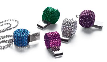 Whistle crystals encrusted